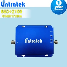 65dB gain mini cell phone repeater 2G CDMA 850 3G WCDMA 2100 dual band amplifier mobile phone signal booster for 1~3 rooms