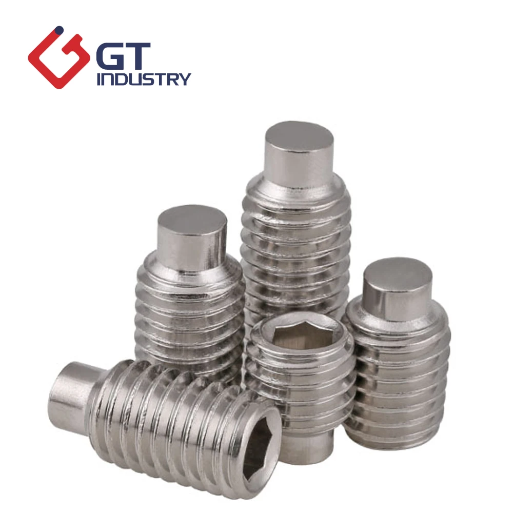 
SS Hex Socket Dog Point Set Screw With Cone Point Fasteners For Bed 