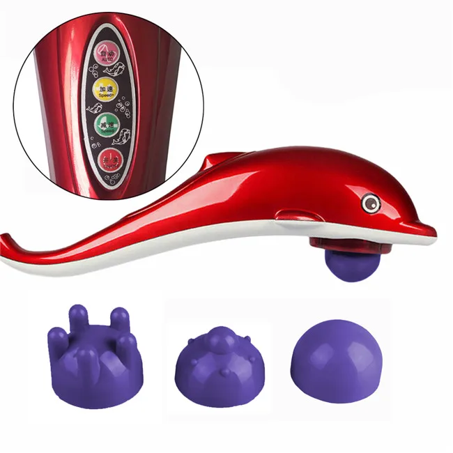 Massage Hammer Electric Vibrating Infrared Handheld Dolphin Massager