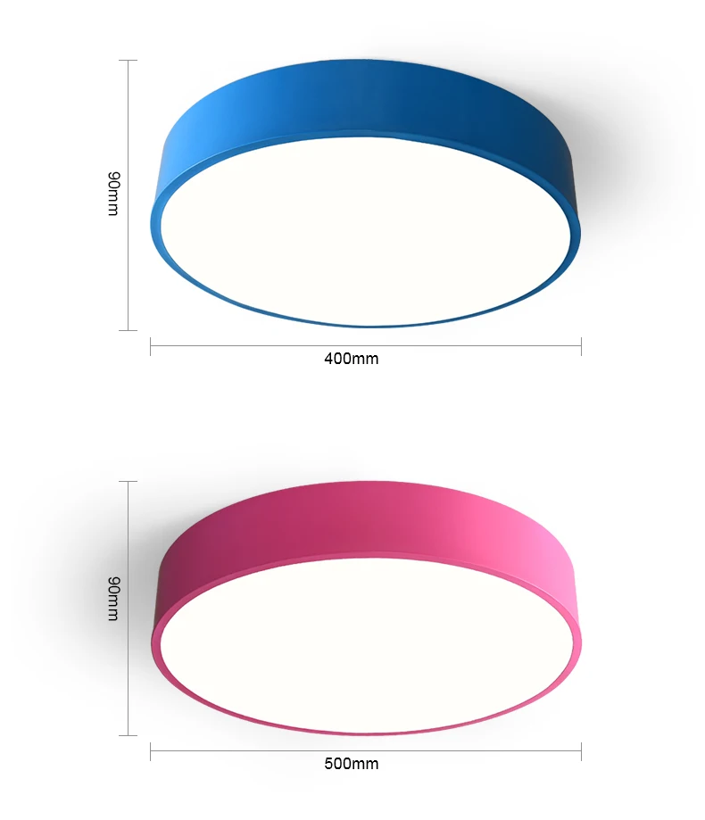 Zhongshan factory design Square children ceiling led lamp light fixture remote control Modern led ceiling lights