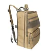 Military Tactical Outdoor Modular Chest Set Rig Backpack Bag with Detachable Molle Panel