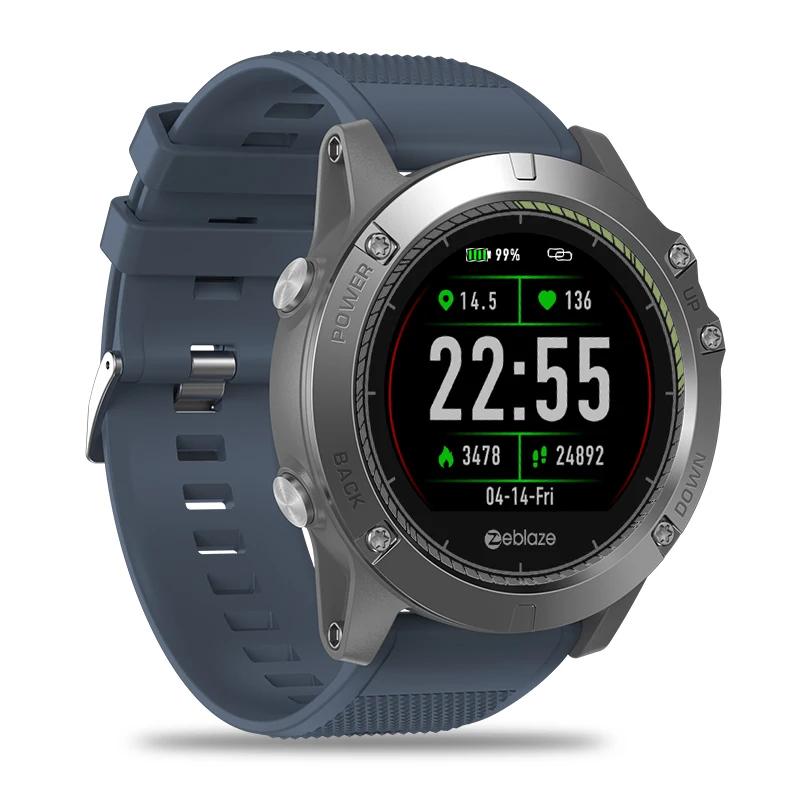 

zeblaze vibe3HR men IP68 waterproof swimming Long Standby Time reloj inteligente Sport round Smartwatch