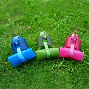 

Top Quality BPA Free Foldable Water Bottle/Collapsible Water Bottle/Folding Water Bottle, Moss green;rose red;deep sea blue