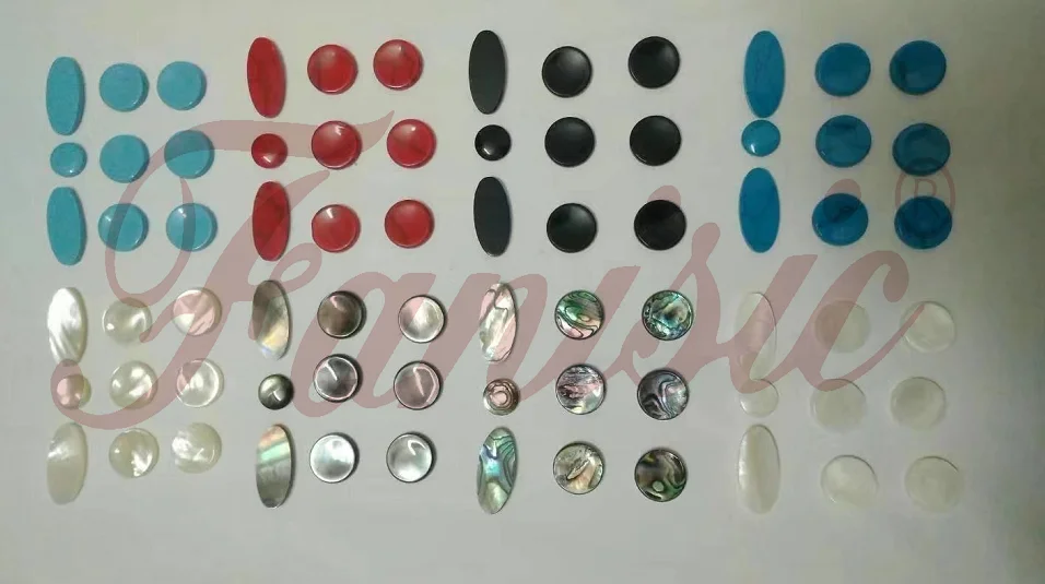 Alto Tenor Soprano Saxophone Sax Pearls key buttons inlays Accessories