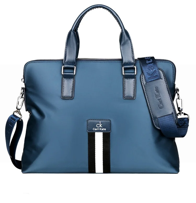 

Men Tote Nylon Leisure Oxford Small Documents Business Bag Briefcase
