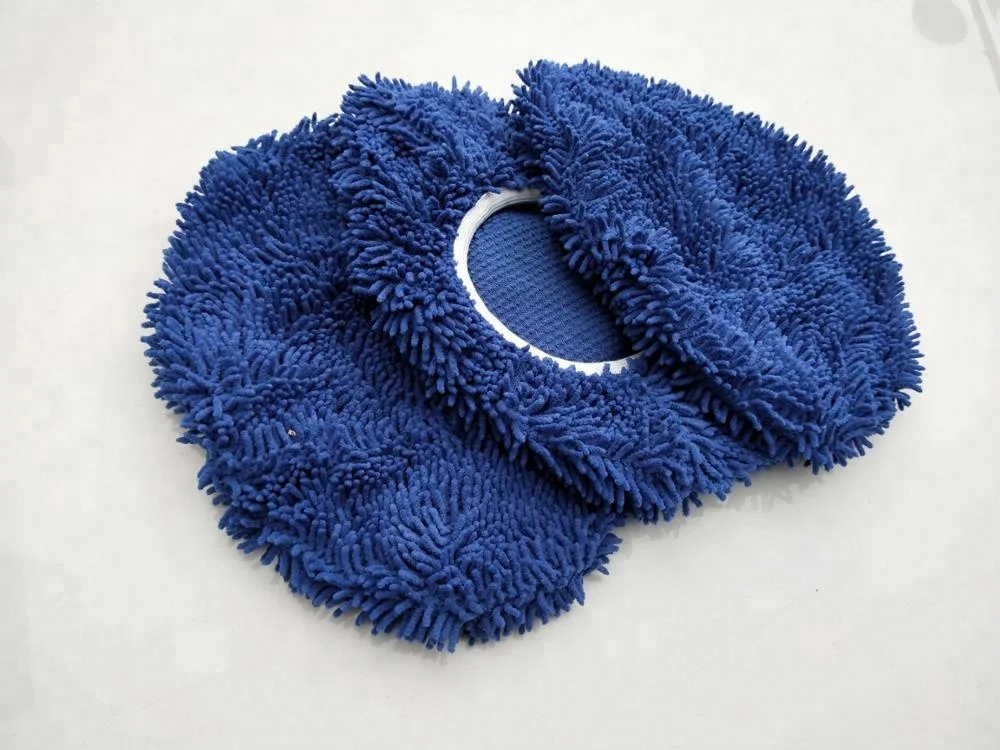 工厂供应超吸水地板清洁更换拖把 micrfofiber h2o 蒸汽小雪尼尔拖把