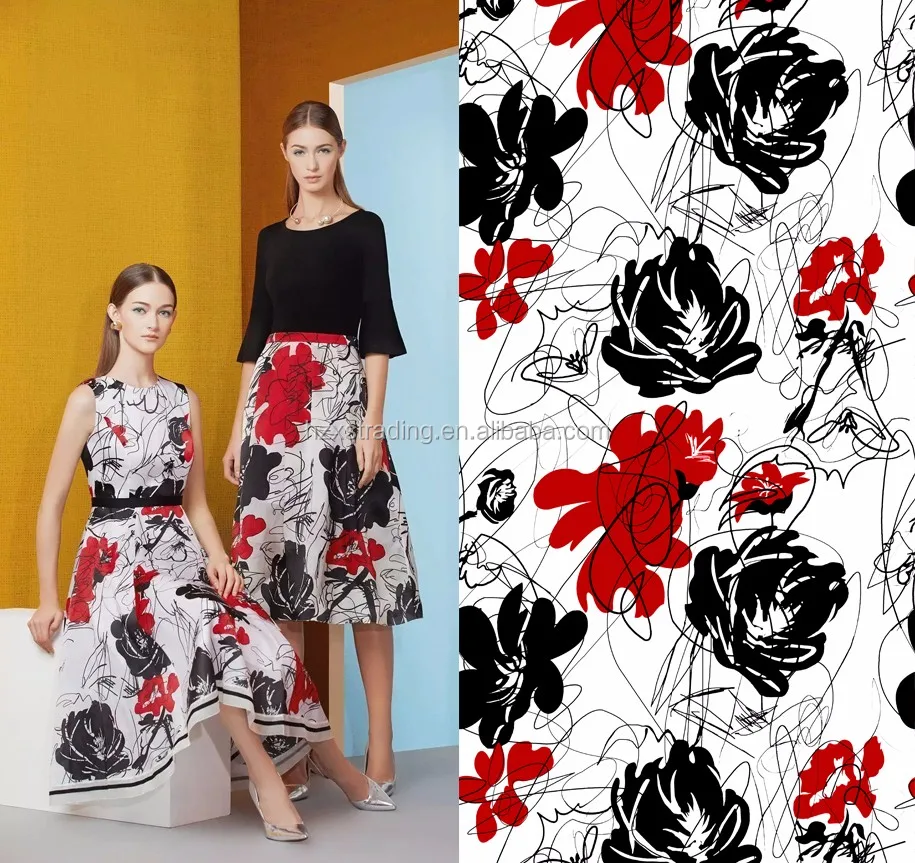 Hs Code Printed Woven Fabric 100 Polyester Buy Wrinkle Free Fabric