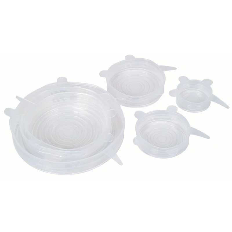 

LFGB approved Silicone Stretch Lids Sets Eco-friendly Silicone Suction Lid Set, N/a
