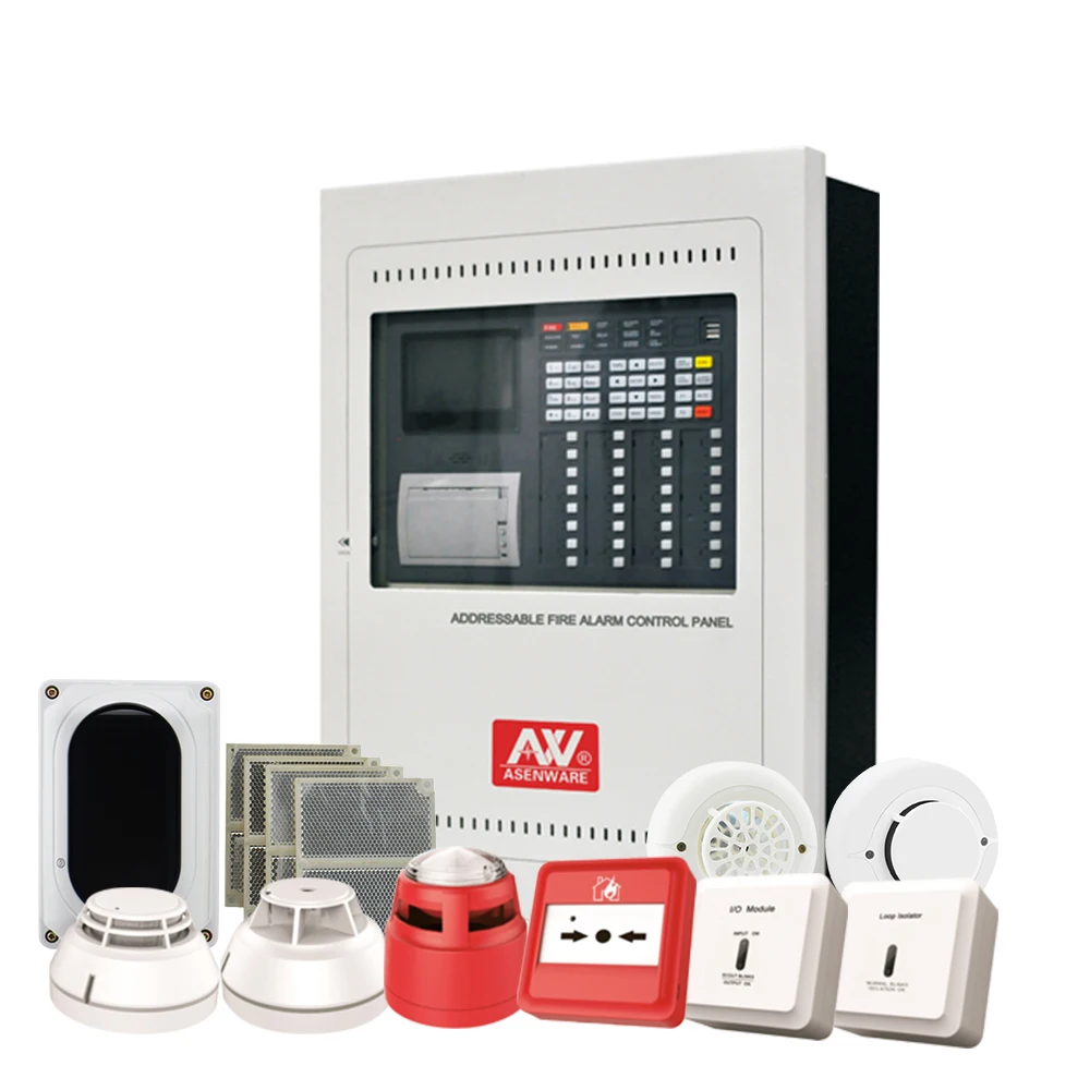 
LPCB High Quality Addressable Fire Alarm Control System AW FP300 Series 