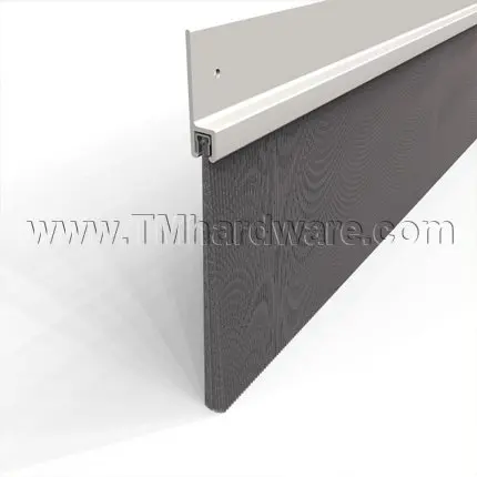 Buy Pemko Brush Door Bottom Sweep Clear Anodized Aluminum With