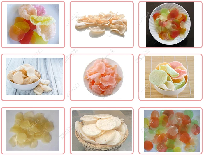 Shrimp Chips Extruder - Fish Prawn Crackers Making Machine
