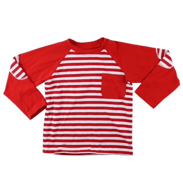 2016 Knit Children Top Kids Tshirt Black 3/4 Sleeves Long Sleeves Boy ...