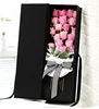 China Rectangular Cardboard Box Custom Flower Paper Box Luxury Hat Box with Ribbon