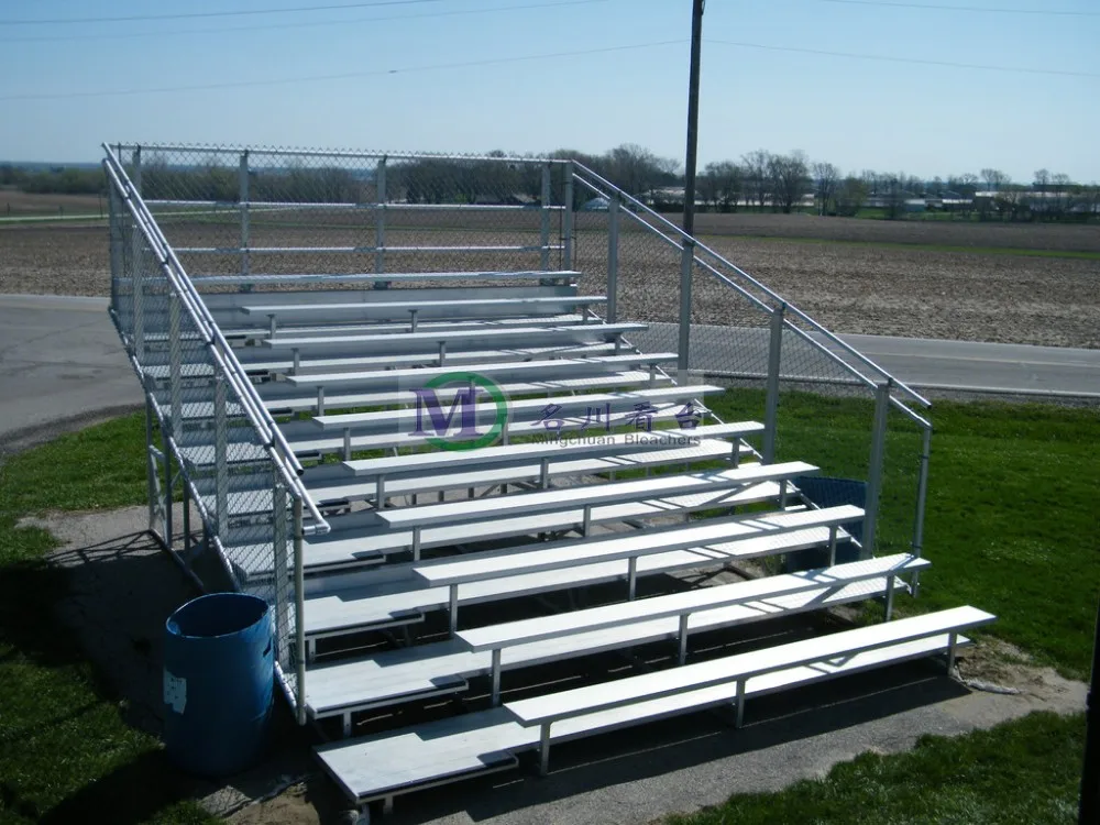 
2021 MC-7F handball stadium chair metal bleacher outdoor bleacher sports Aluminum bleachers 