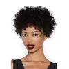 Natural 4A 4B 4C Short Fashion Brazilian Virgin Afro Kinky Curly Human Hair Wig For Black Women