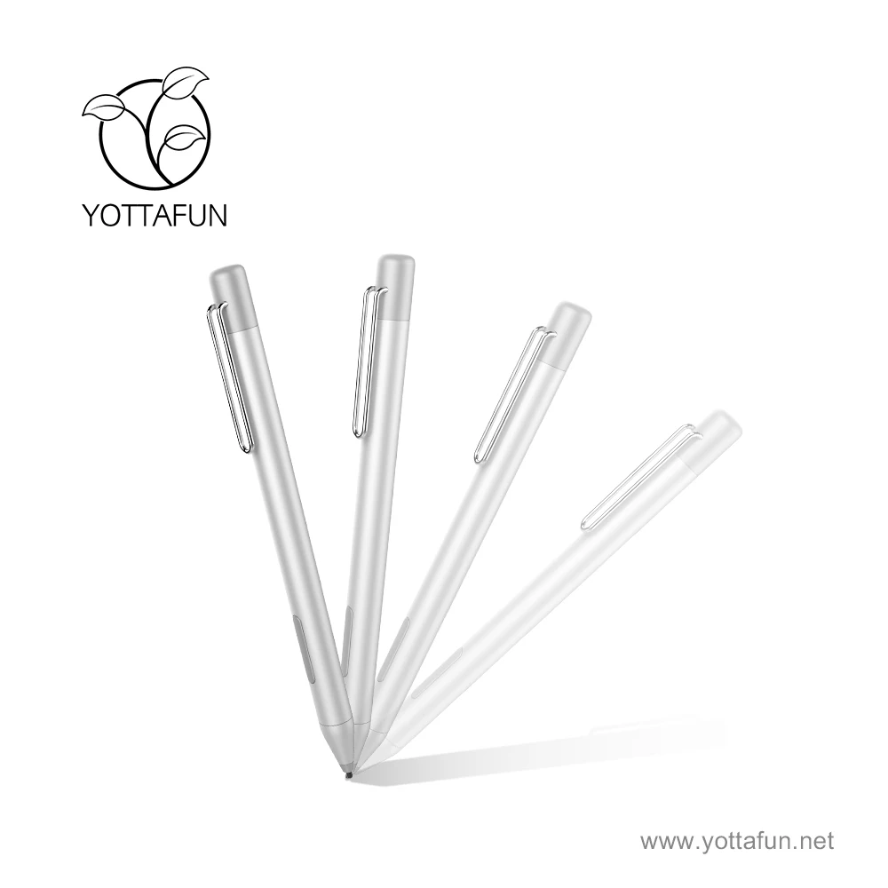 Chinese factory ODM Custom active stylus pen 1024 levels of pressure sensitivity with tilt tablet stylus pen for surface pro