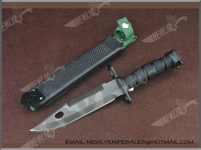 Multi Tool Plated Blade Stainless Steel Military Knife
