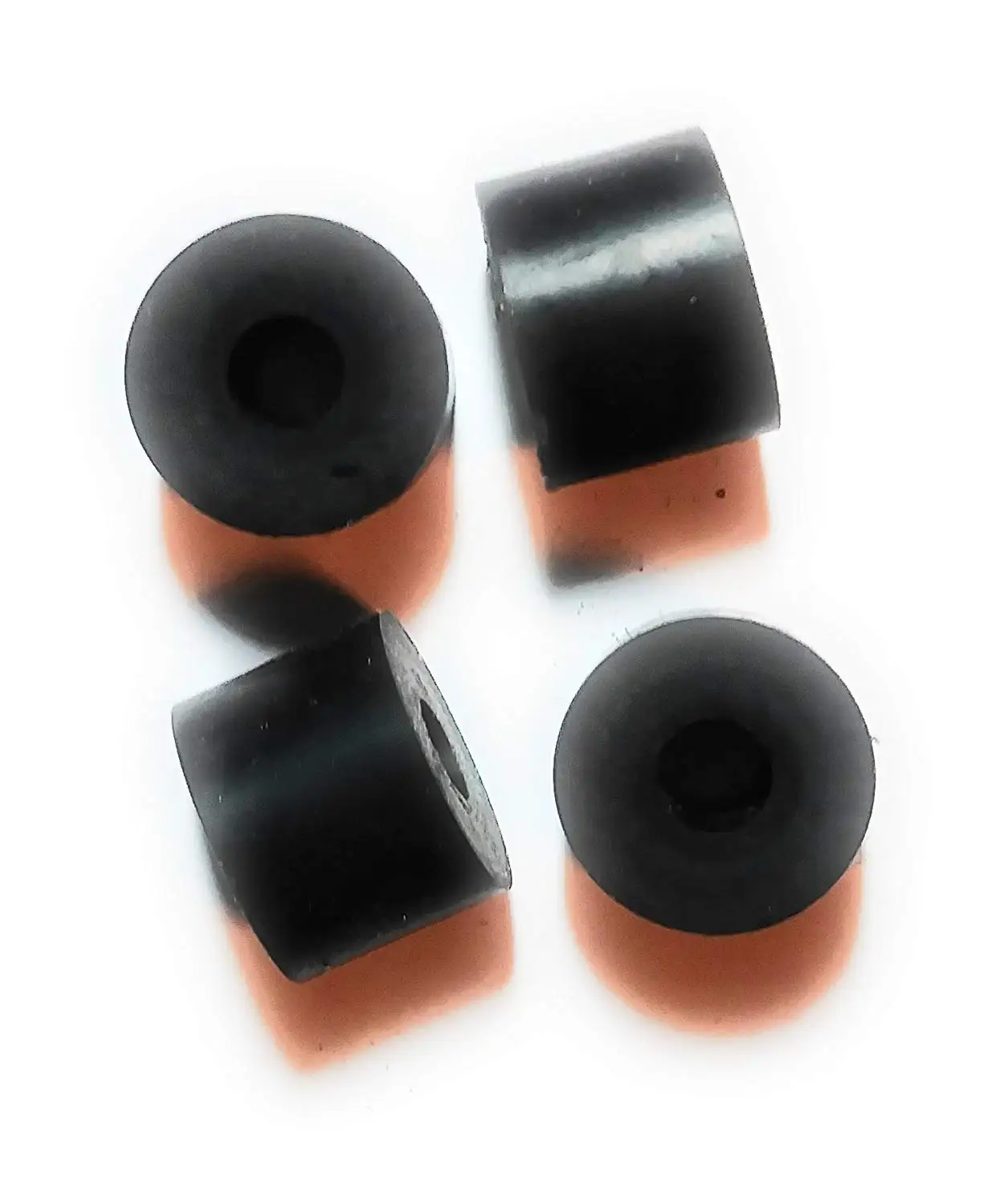 Kakesa Steel Drum Pan Mallets Replacement Tips - Gtr./Cello Black (2 pr.)
