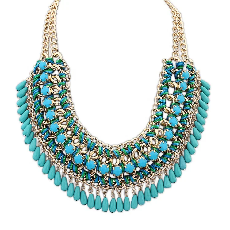 

cheap wholesale fashion jewelry, Exaggerated women statement necklace, As pic