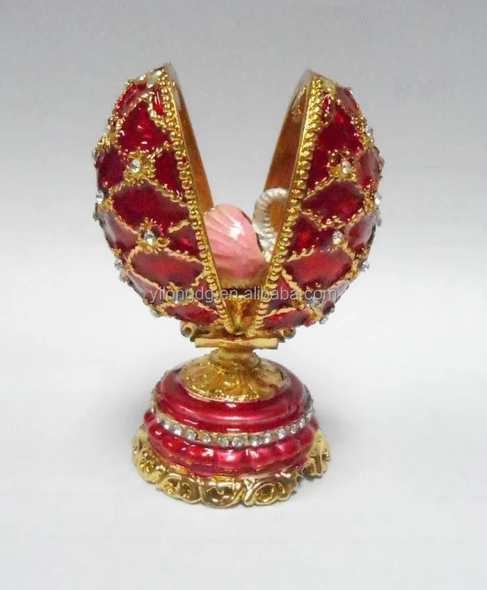 
egg shape jewelry box 