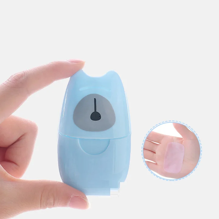 

Outdoor Travel Portable Mini Disposable Hand Wash Soap, Blue bule green