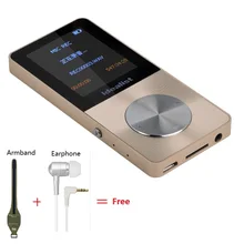 HIFI Metal Mp3 MP4 Player Reproductor MP4 8G Outdoor Sport MP3 Radio Music Mp4 Game Player Voice Recorder E-Book Reading Walkman