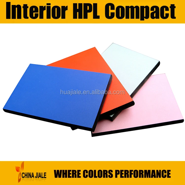 
12mm 13mm waterproof compact laminate HPL for toilet partition 
