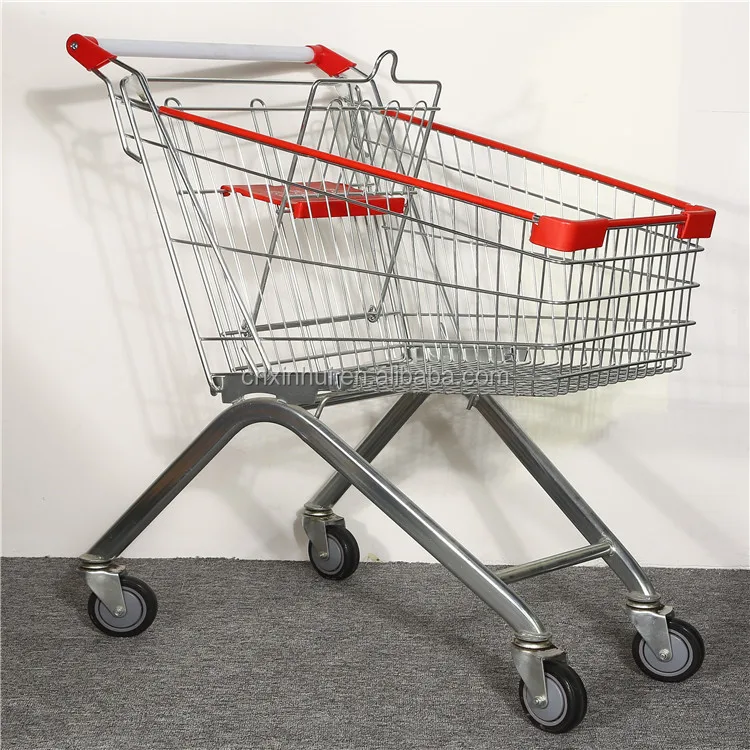 Supermarket Shopping Trolley Euro Type Unfoldable Cart Buy Supermaket