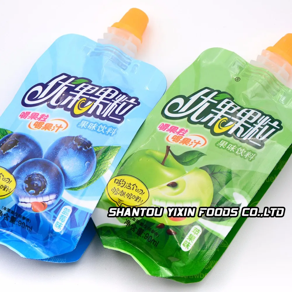 New Item 90ml Fruit Flavor Drinkable Jelly Juice Halal Juice Drink