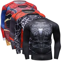 

Men Quick Dry Breathable Marvel Superhero T Shirts For 3d Sublimation Printing