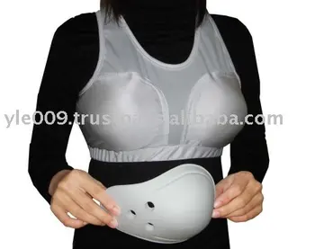 female chest guard