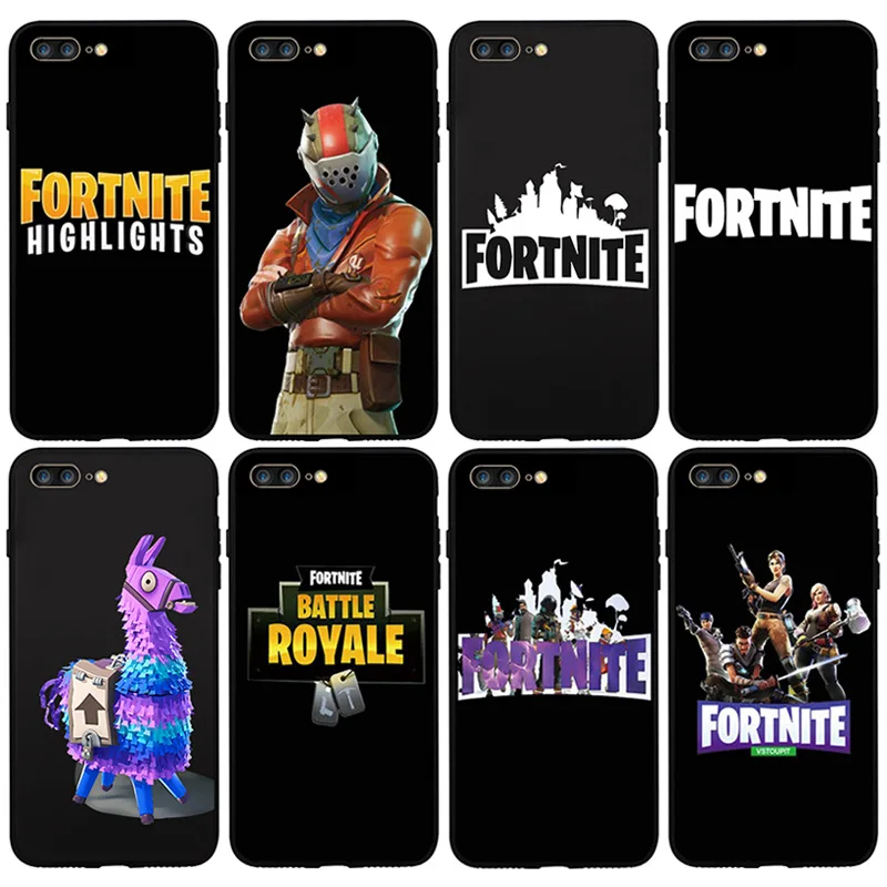 2018 hot game tpu fortnite phone case cell phone case cover for iphone 6 6s - fortnite phone cases iphone 6s plus