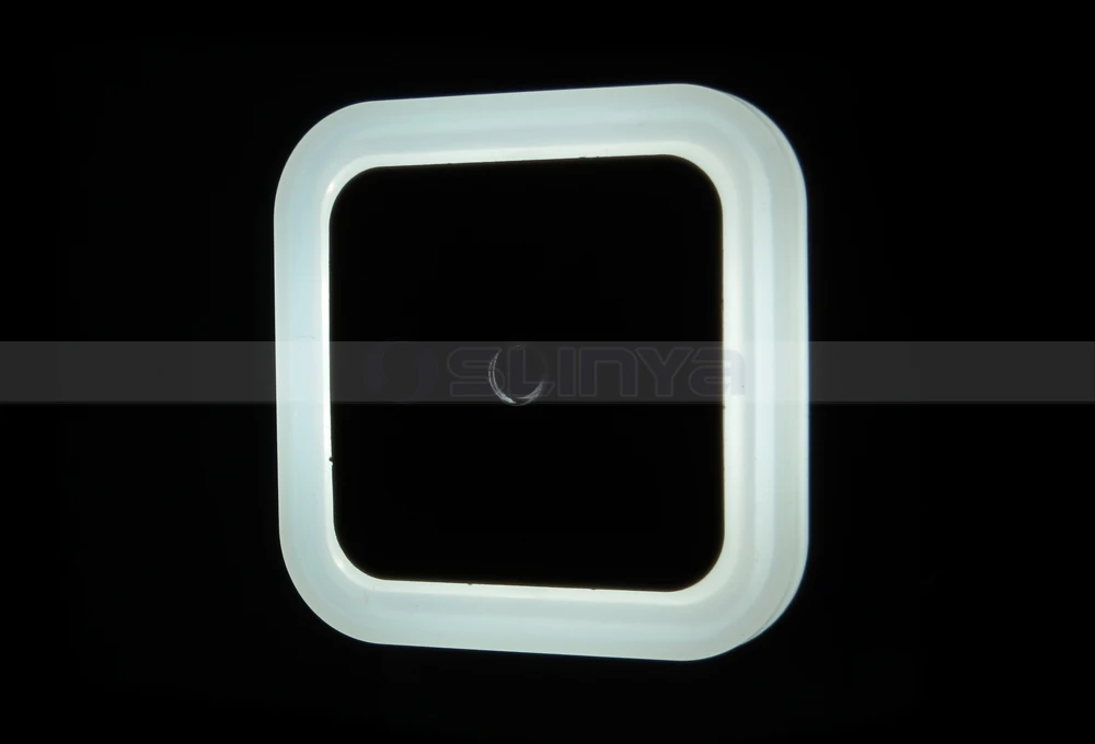 Light Control Auto Sensor Baby Bedroom Lamp Square Led Night Light For