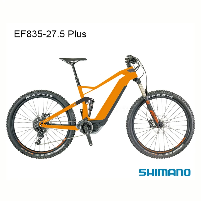

2020 newest 27.5+ New carbon Electric full suspension bike frame with Hidden Battery .EF835, Customer's request