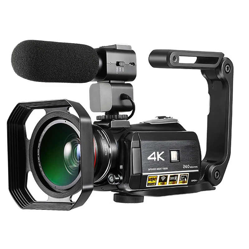 

Winait 24 Mega Pixels Digital video camera super 4k video recorder wifi digital camcorder with 3.0'' touch display