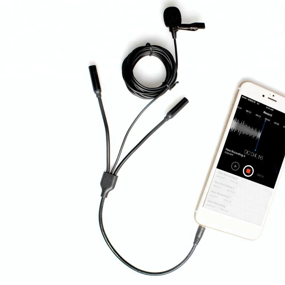 

Latest Design 3.5mm jack for microphone microphone headset, Black