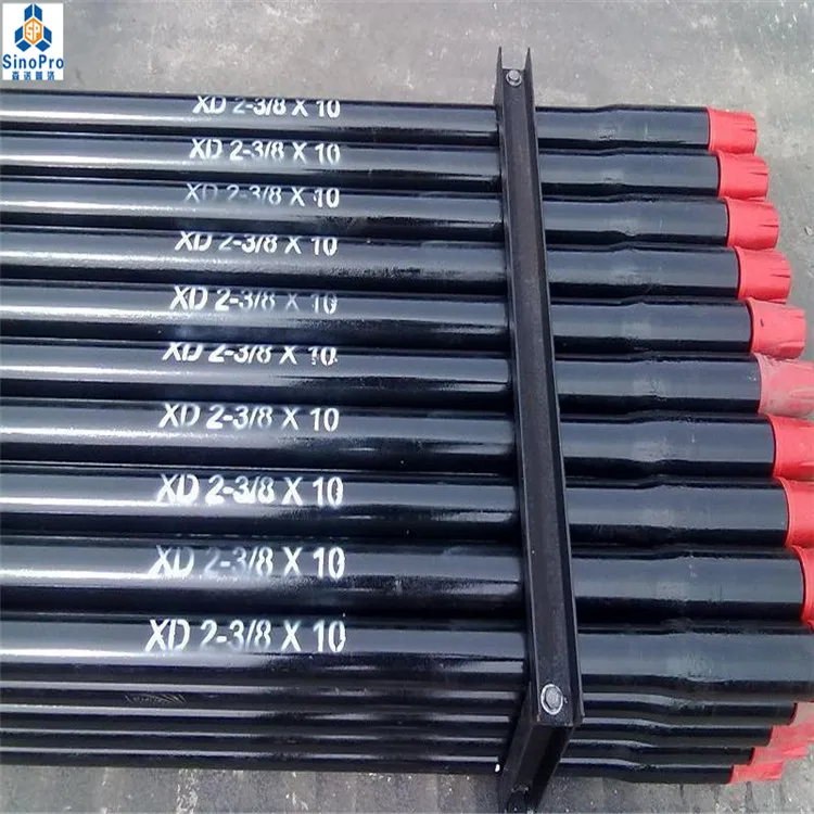 
High Quality API 5DP G105 S135 drill pipe for oil well drilling and EUE drill pipe 