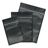 Custom printed Smell Proof Black mylar ziplock Packaging for CBD Gummy bear Packaging