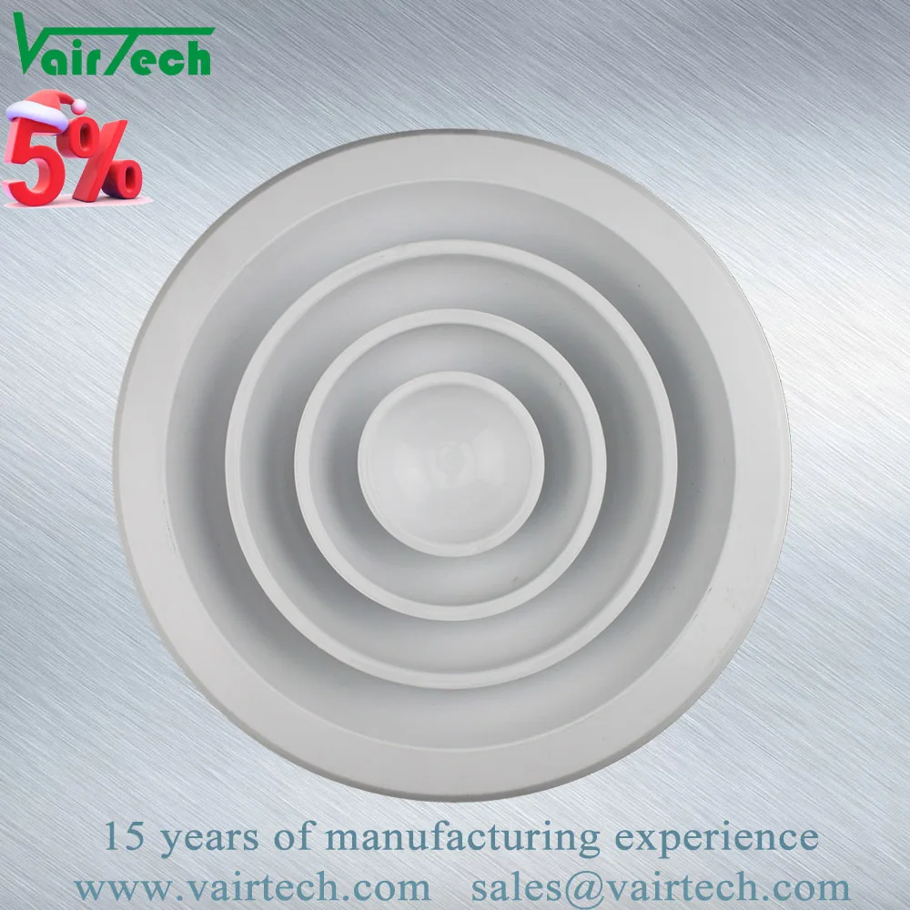 Hvac Tools Aluminum Adjustable Ceiling Round Air Diffuser - Buy ...