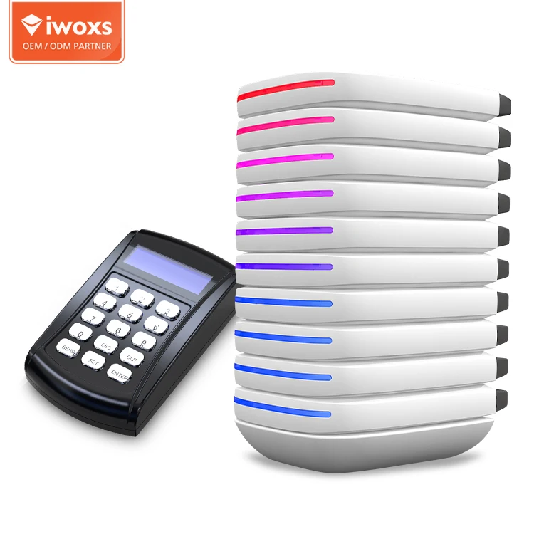 

New idea power bank pager system restaurant pager station, Customized