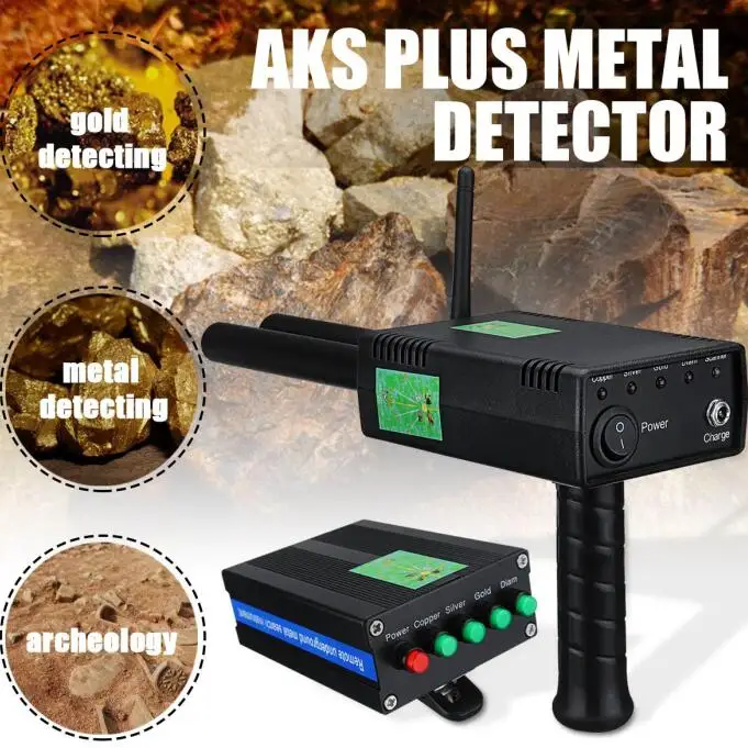 

2019 New AKS 3D Metal Detector Upgrade AKS PLUS FINDER Metal Detector Depth of Depth 20 Meters