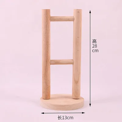 

Solid wood earphone holder Stand display stand headset wooden stand