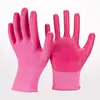 ZMSAFETY 13 gauge polyester liner coated smooth nitrile gloves for safety construction work