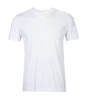 chinese clothing manufacturers fitness undershirt wholesale 95%cotton 5%spandex white blank men's plain t-shirts v neck t shirt