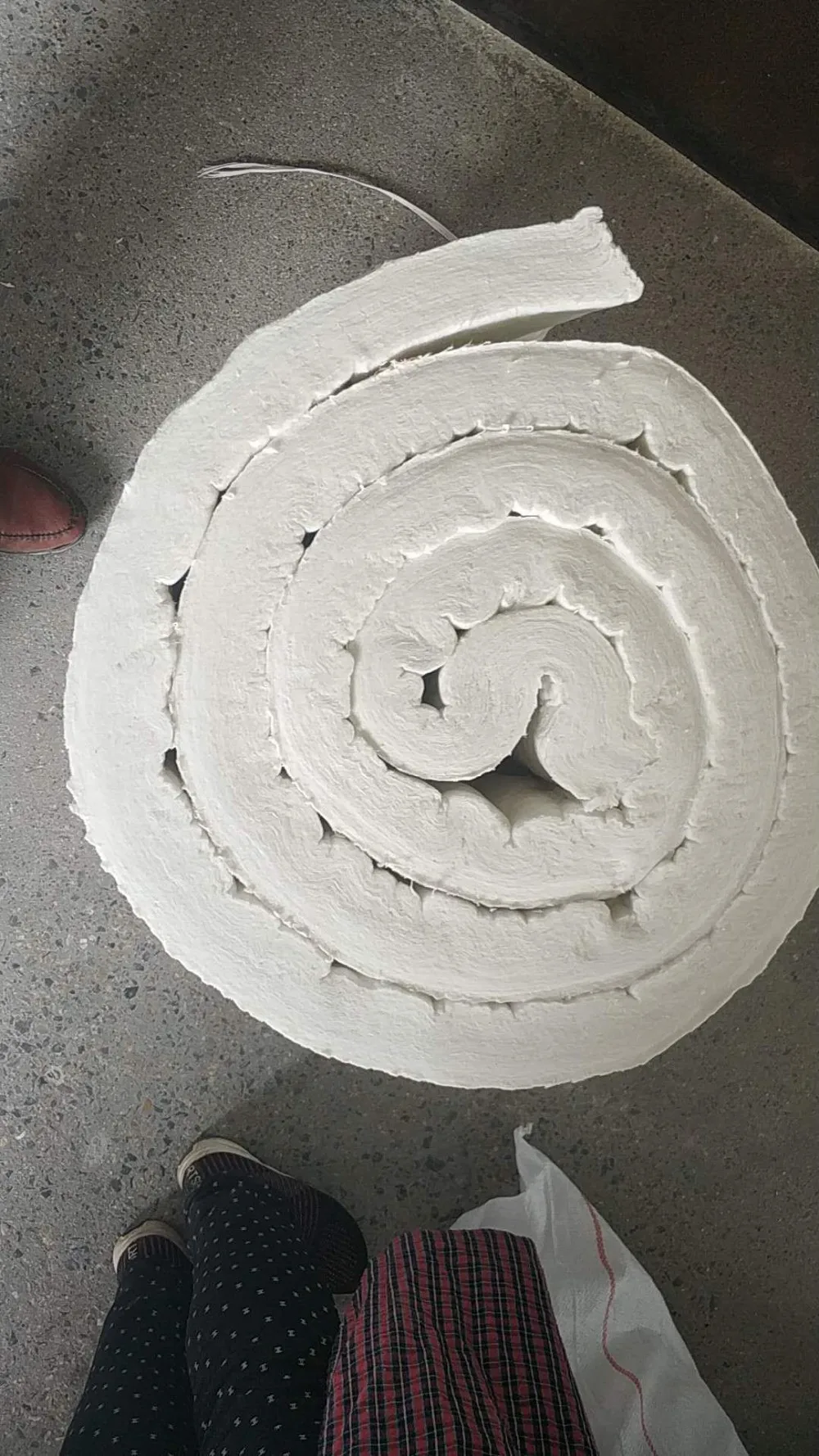 Heat Resistant Thermal Insulation Ceramic Wool Insulation 1260 Ceramic