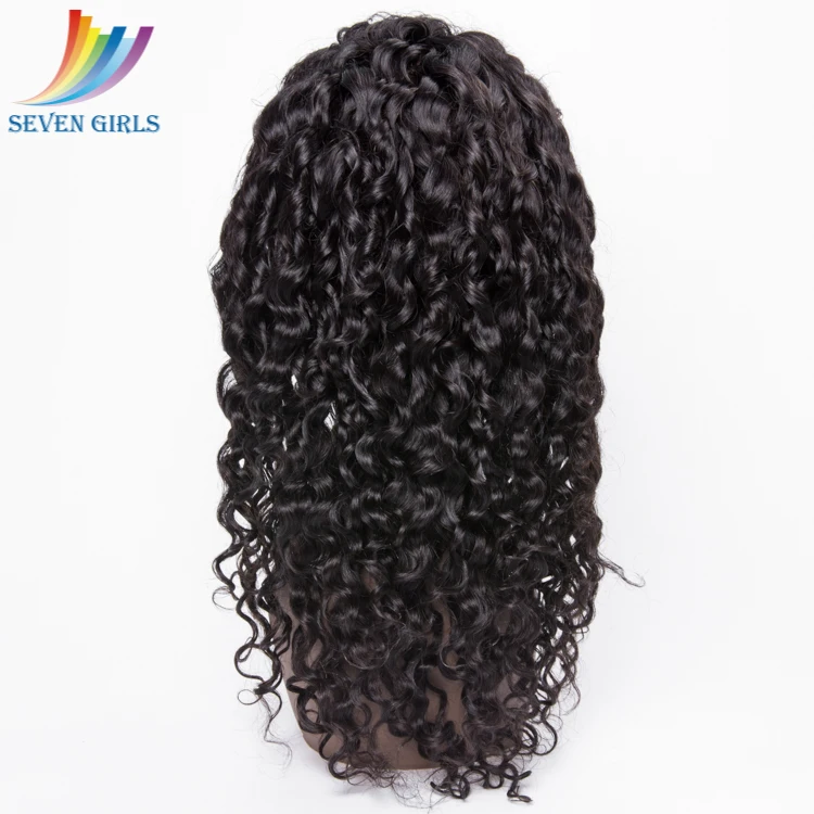 

Top Sale Glueless Wet and Wavy Dyed and Bleached Human Hair Full Lace Wigs