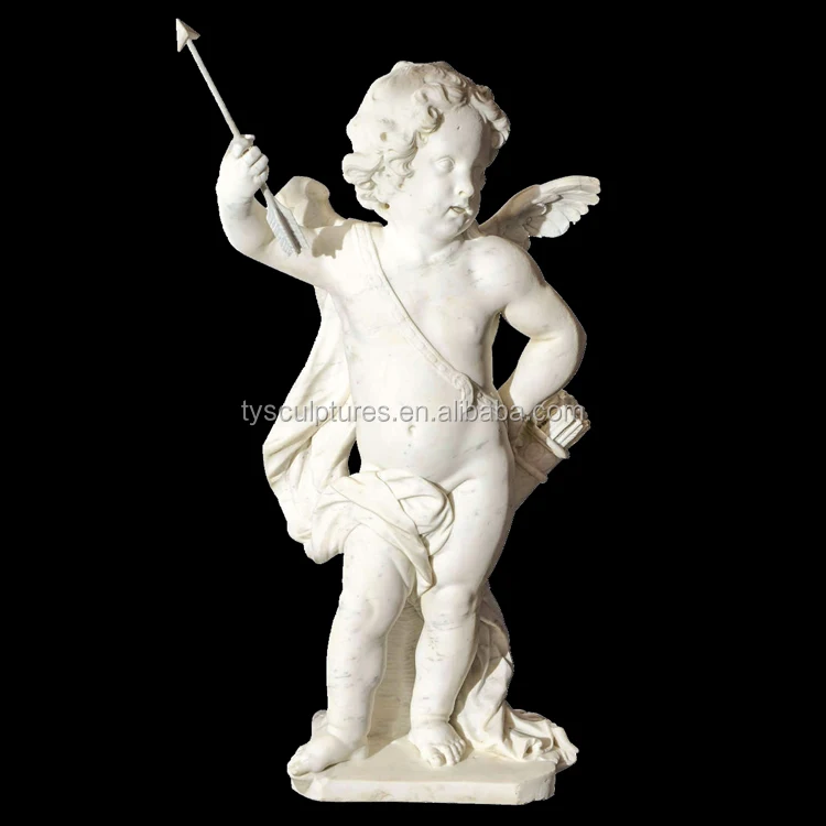Stone Small Cherub Angel Marble Cupid Little Boy Angel Statue Buy