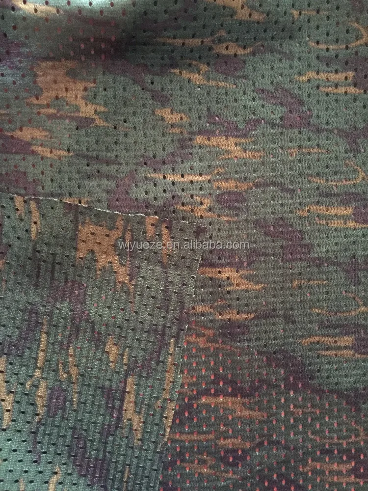camouflage mesh fabric