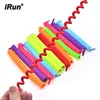 iRun High Quality Curly Shoelaces Spiral Curly Shoelaces For Foam Sun Visors No Longer Than 15 cm Curly Elastic Cord