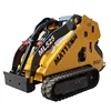 COMPACT Utility multifunction mini skid steer loader for sale ML525 with Kubota diesel engine